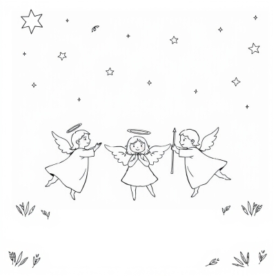 Simple Angels for Kids