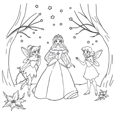 Sleeping Beauty and the Three Good Fairies