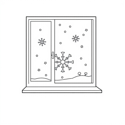 Snowflake on My Window