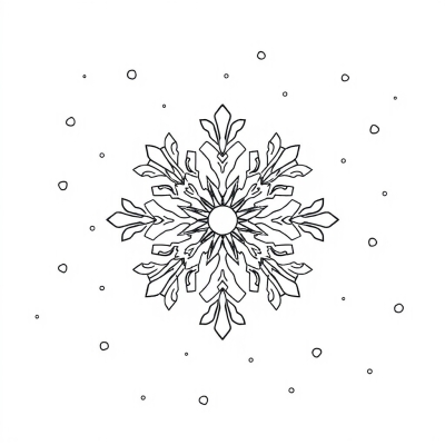 Snowflake - A Symbol of Joy and Laughter