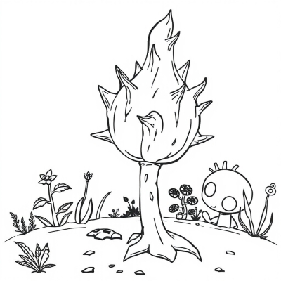 Spikeweed from Plants vs Zombies
