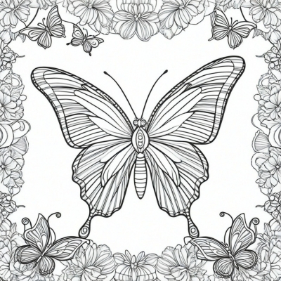 Striped Butterfly