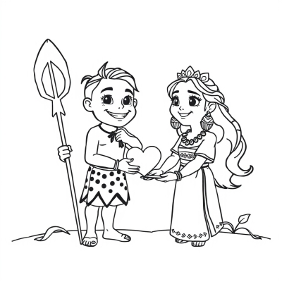 Heart of Te Fiti and Moana