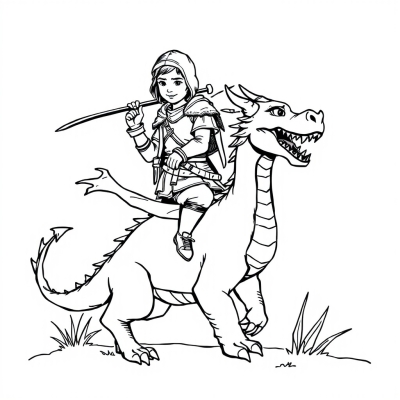 Warrior on the Dragon's Back