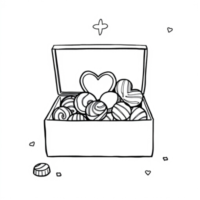 Box of Chocolate Candies