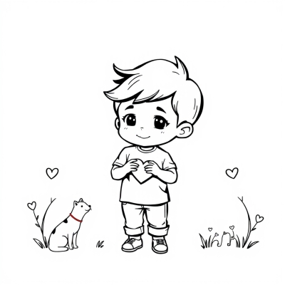 Boy with a Heart