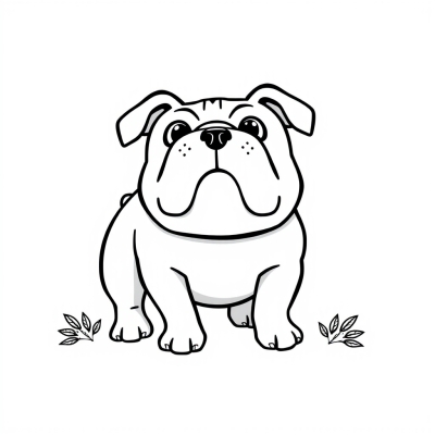 Cartoon Bulldog