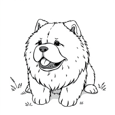 Chow Chow Dog
