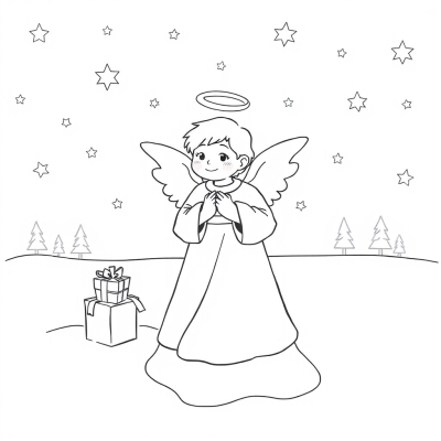 Christmas Angel for Kids