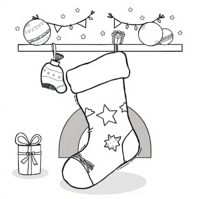 New Year Stocking for Babies