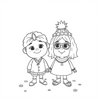 Cute Toca Boca Hippy