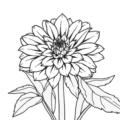 Dahlia Flower
