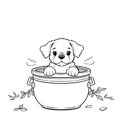The Dog is in the Pot