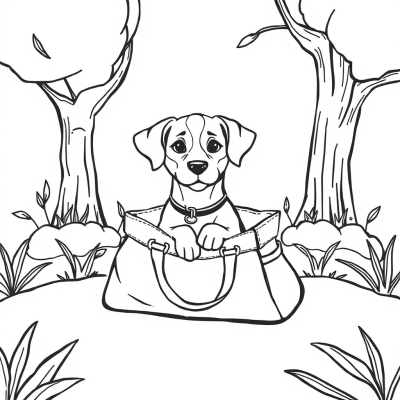 Dog in a Bag