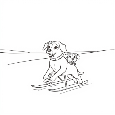 Dog Sledding