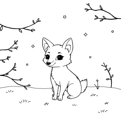 Little Fox for Kids on New Year