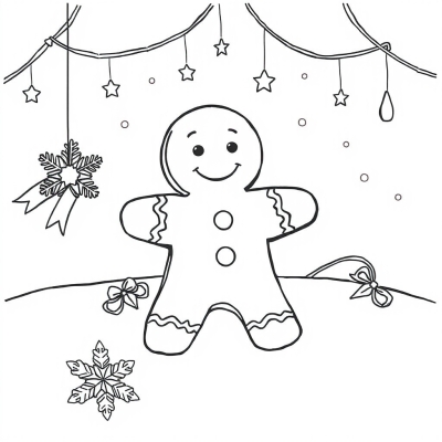 Gingerbread Man for Kids