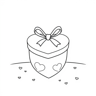 Heart-Shaped Gift Box
