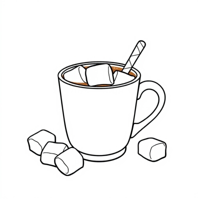 Hot Chocolate with Marshmallows