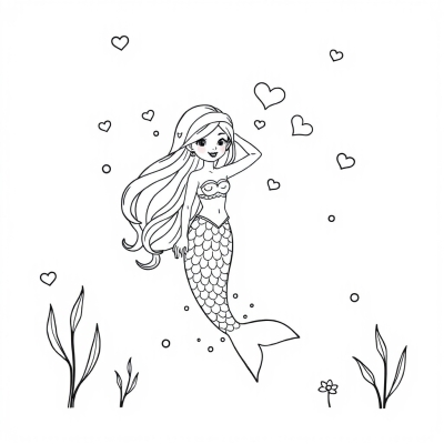 Mermaid Valentine