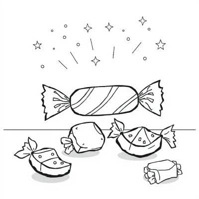 Candy for New Year
