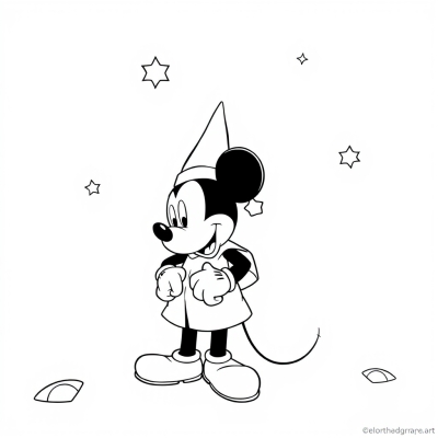 Mickey Mouse Night Costume