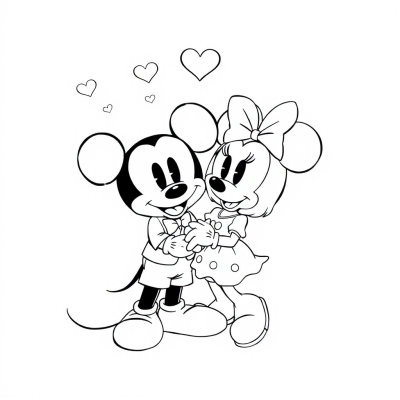 Sweet Couple Mickey