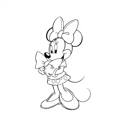 Minnie with a Big Bow