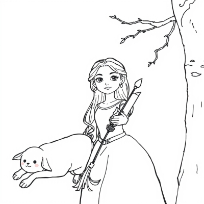 Tsarevna Varvara Beauty — Long Braid