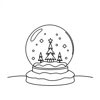 Snow Globe for Toddlers