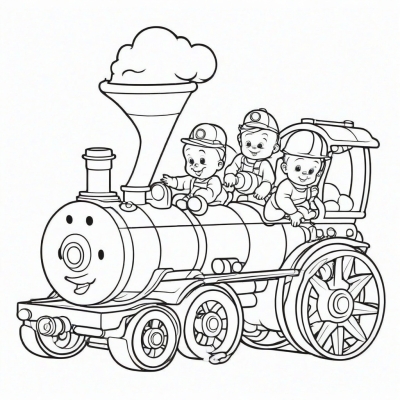 Train for Kids on New Year