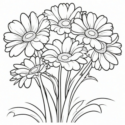 Three Daisies