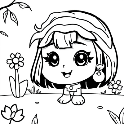 Toca Boca Cute Girl