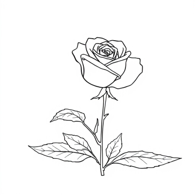 Valentine's Beautiful Rose