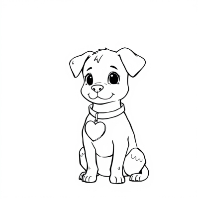 Valentine's Day Dog