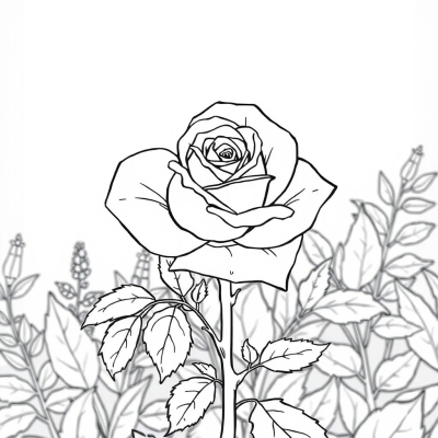 Very Beautiful Realistic Rose