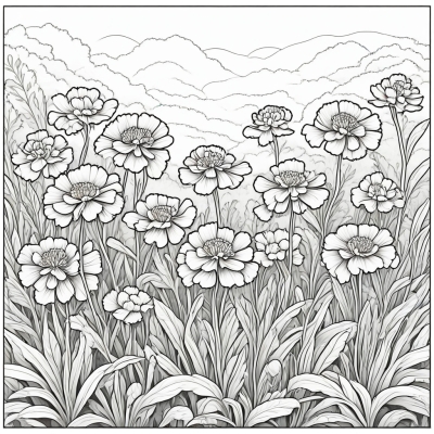 Young Marigolds
