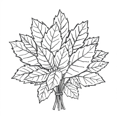 Autumn Bouquet of Leaves