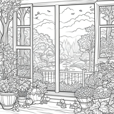 Autumn Outside the Window