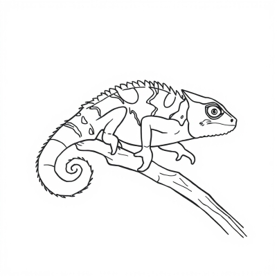 Chameleon for Kids