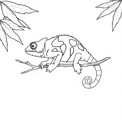 Chameleon on a Branch