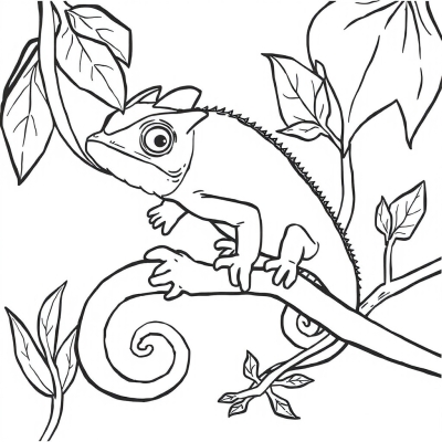 Cute Chameleon