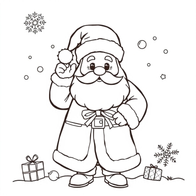 Cute Father Frost