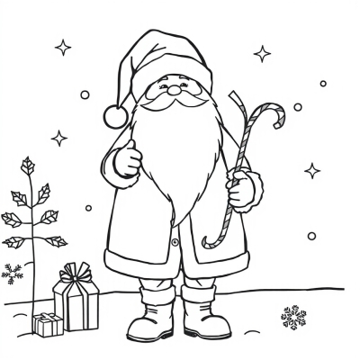 Cute Father Frost for Kids