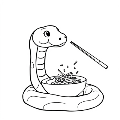Snake and Chopsticks