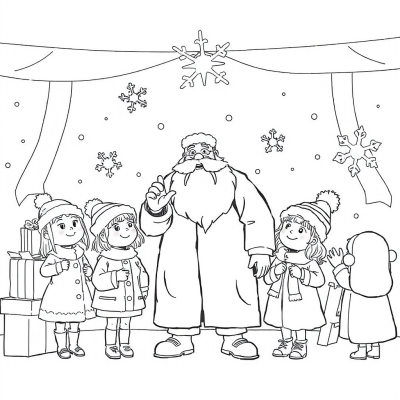 Father Frost Invites Everyone to the Celebration