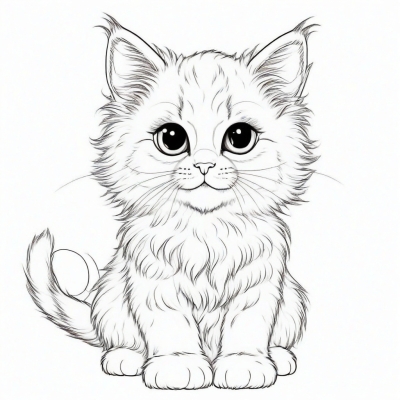Fluffy Kitten