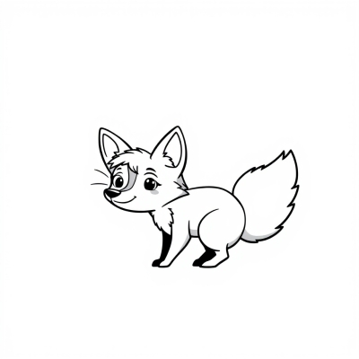 Fox with a Fluffy Tail
