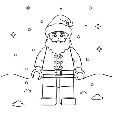 Lego Santa Claus