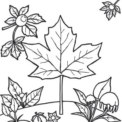 Maple Leaf for Kids